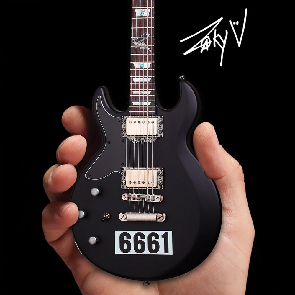 AVENGED SEVENFOLD - (9月 来日 ) - Zacky Vengeance Satin Black 6661 Schecter